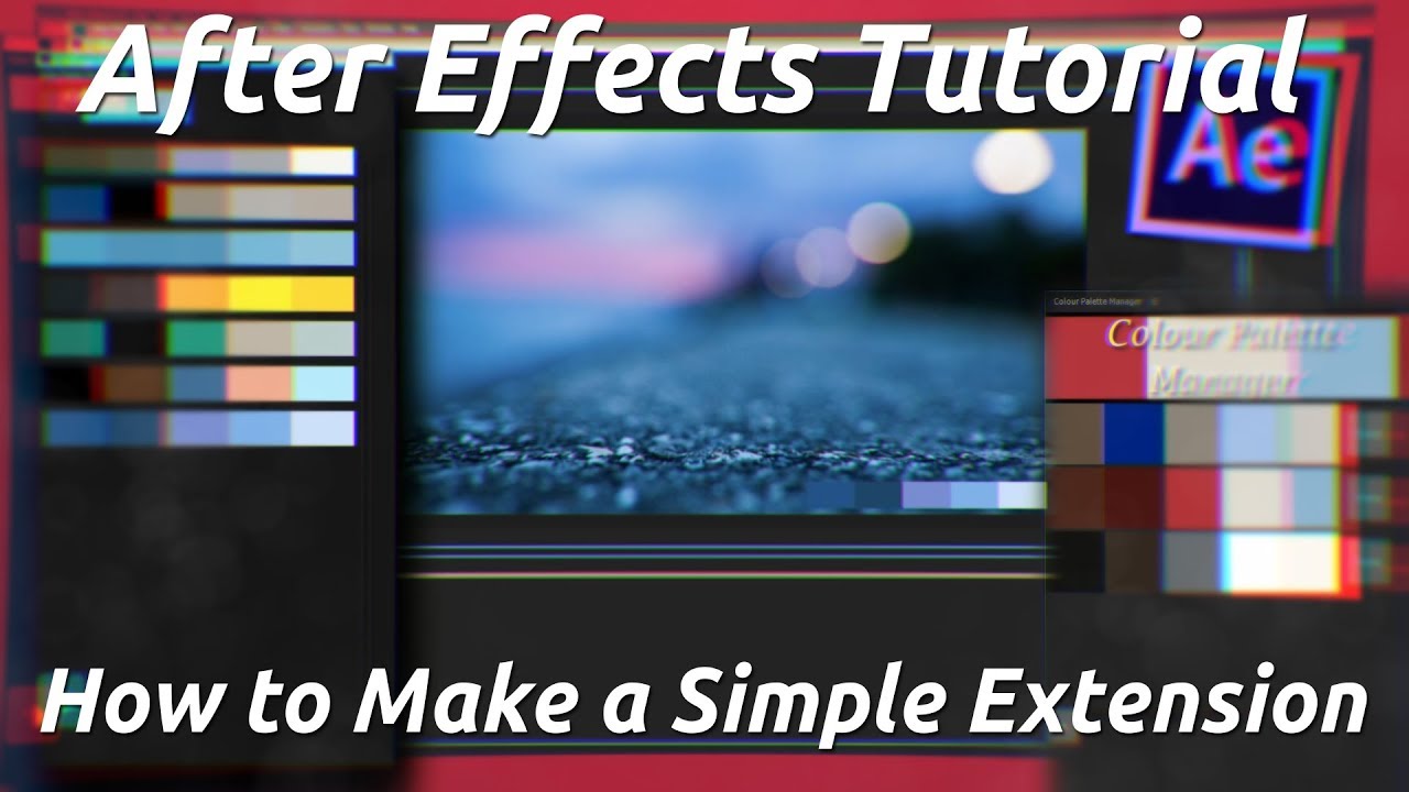 Учебное пособие по простому расширению After Effects