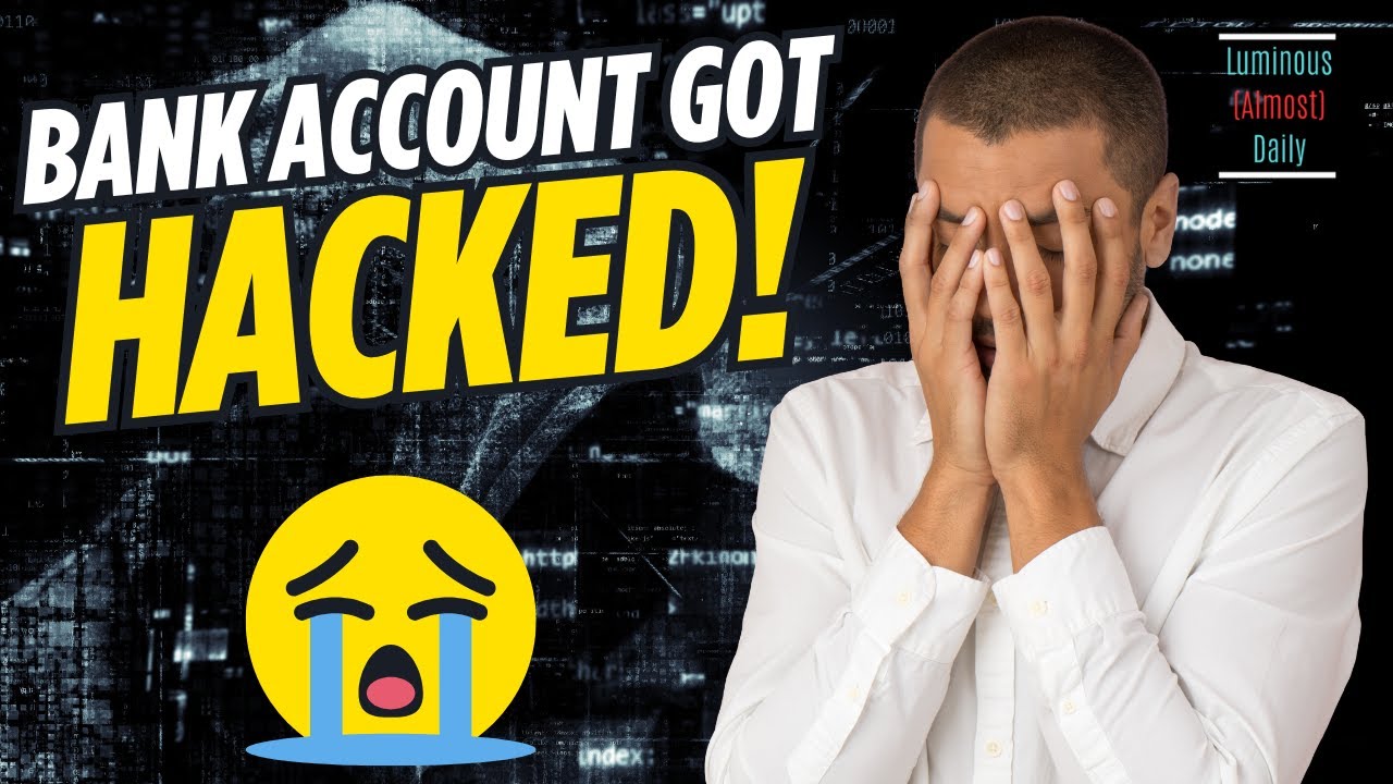 Bank Account Hacked! Someone made away with PhP500,000 from your savings account. What do you do?