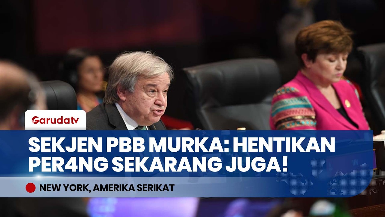 Sidang Darurat PBB Memanas! Iran Sebut AS-Israel Penjah*t Per*ng, Dunia Siaga Satu!