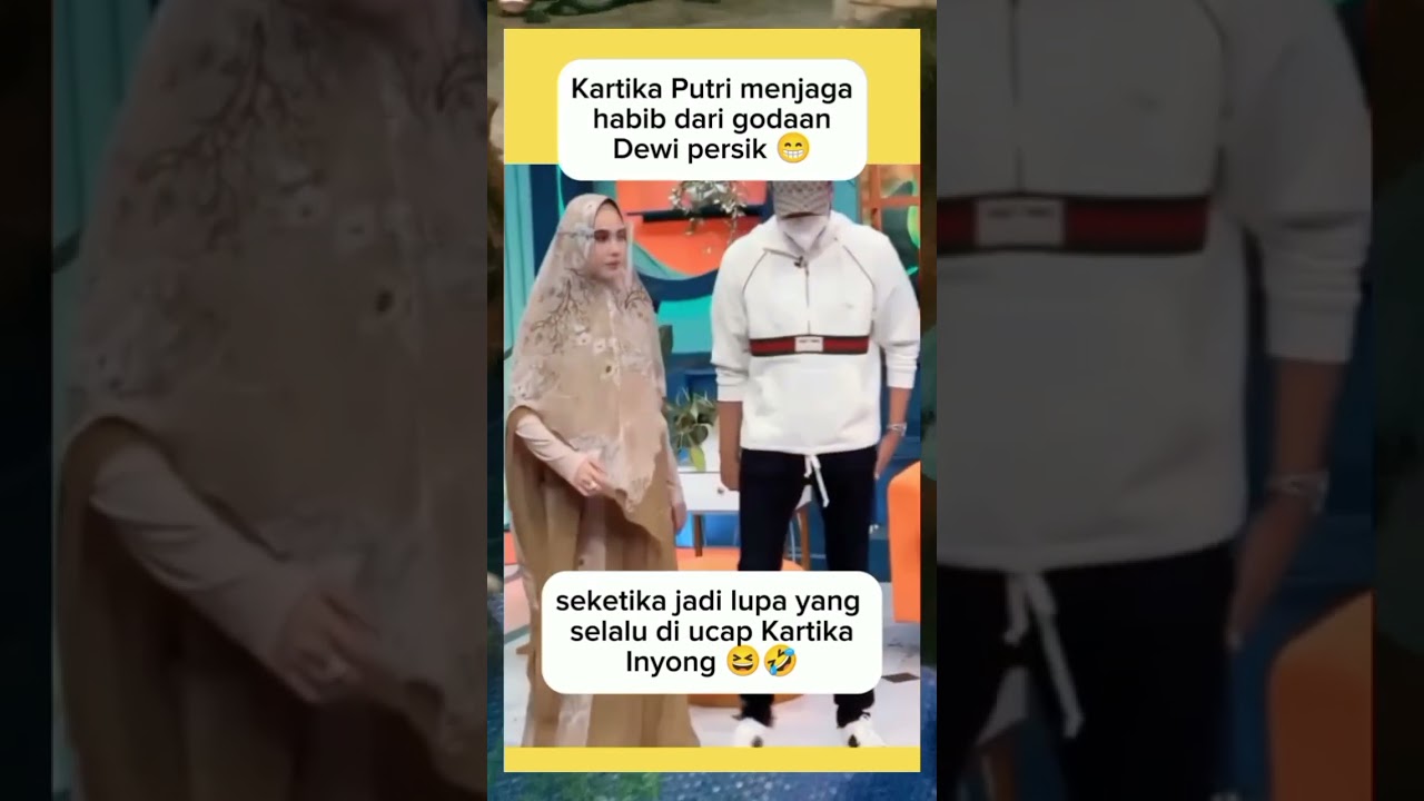 Kartika Putri jaga habib dari godaan Dewi persik #kartikaputri #habibusman #dewipersik #artist