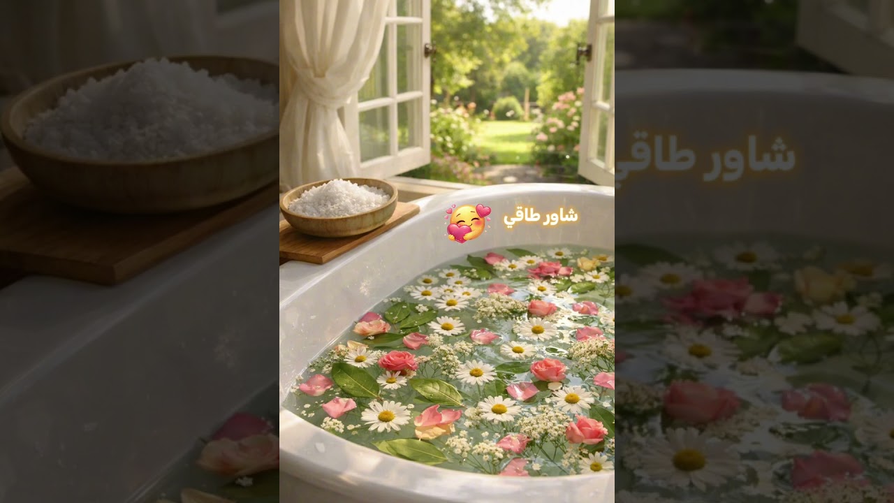 طريقة عمل الحمام 🛀الطاقي 💌مهم جداً لتنشيط الطاقة 