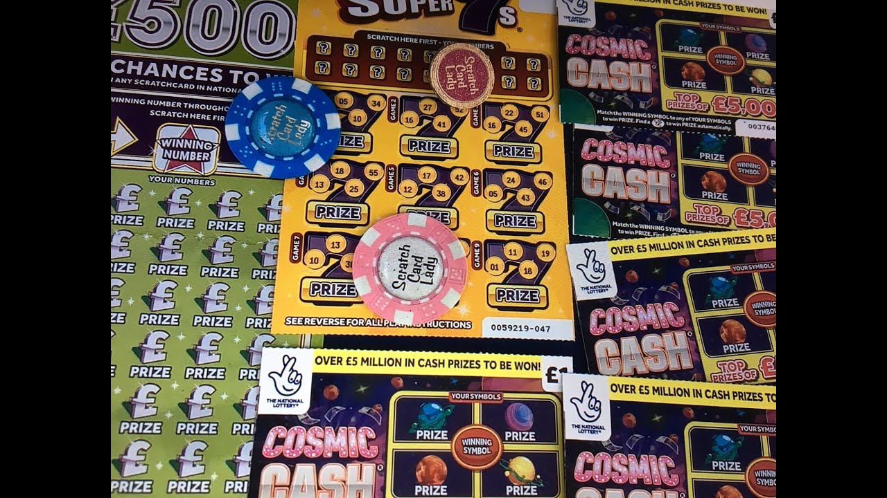 🛰🪐A fun session with Full of £500’s, Super 7’s and a card I have not done for ages the Cosmic Cash🛰🪐