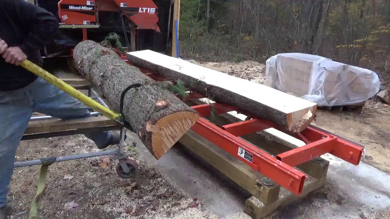 Quarter sawing With the Woodmizer LT15