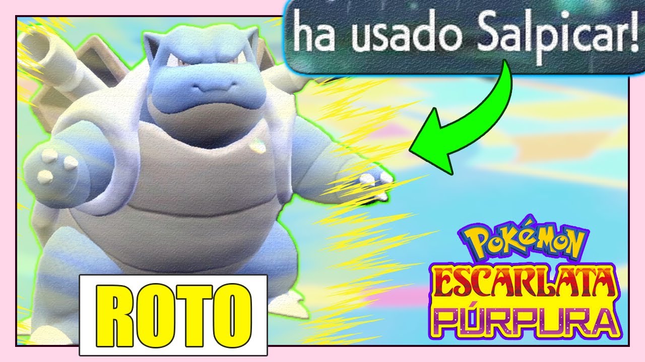BLASTOISE con SALPICAR es INCREÍBLE! LA ESTRATEGIA ROTA que NADIE CONOCE!