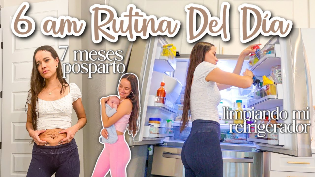 *SIENDO HONESTA*  6am Limpia Conmigo, Mercado y organización de despensa: RUTINA