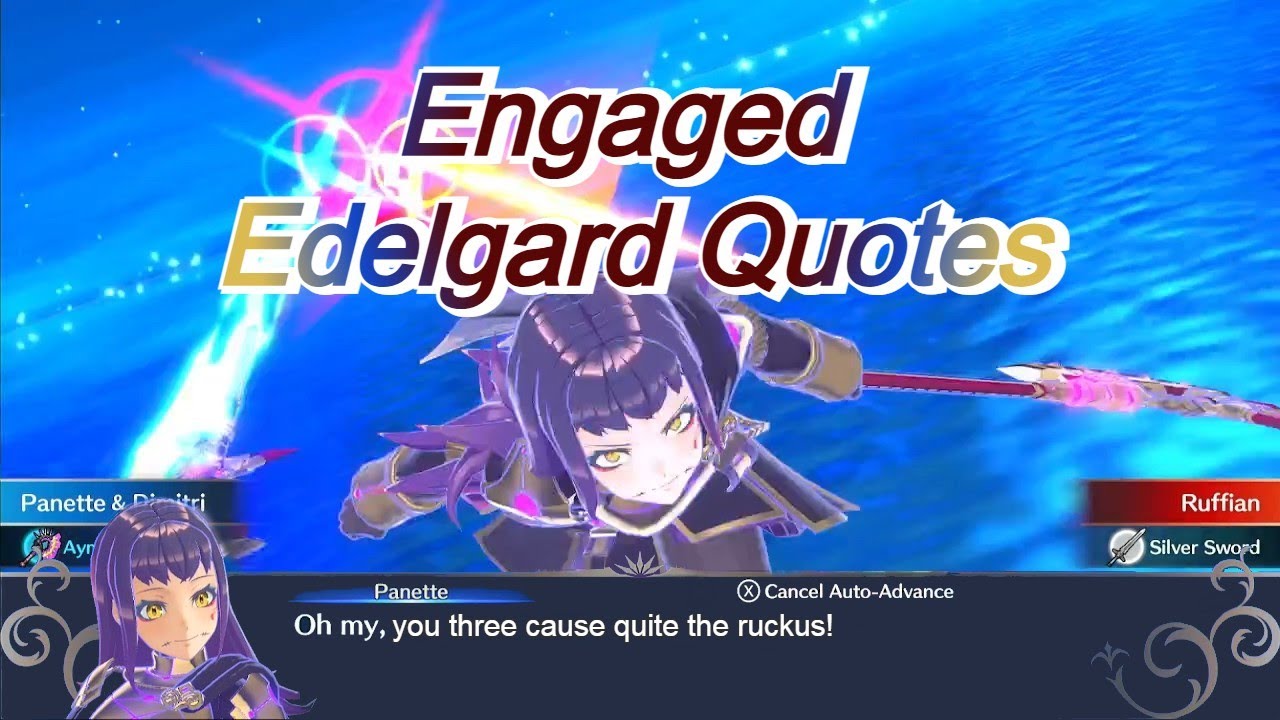 Fire Emblem Engage Edelgard Quotes