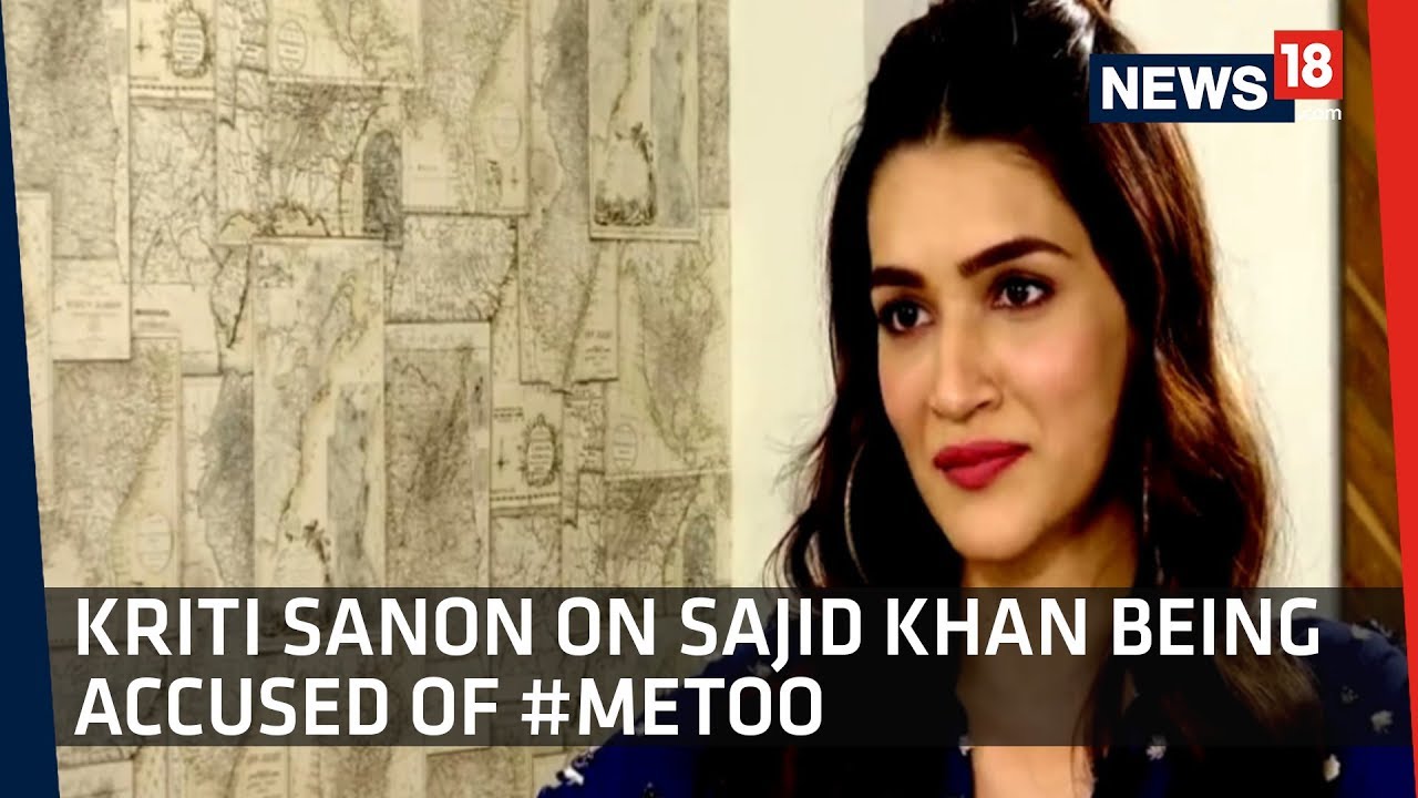 Rajeev Masand Talks To Kriti Sanon About Sajid Khan Being Accused In #metoo Movement