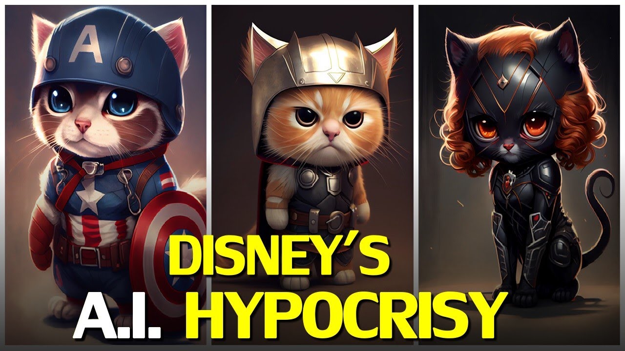 Disney's AI Hypocrisy: Stealing Fan Creations for Profit, while Accusing Google of Theft!