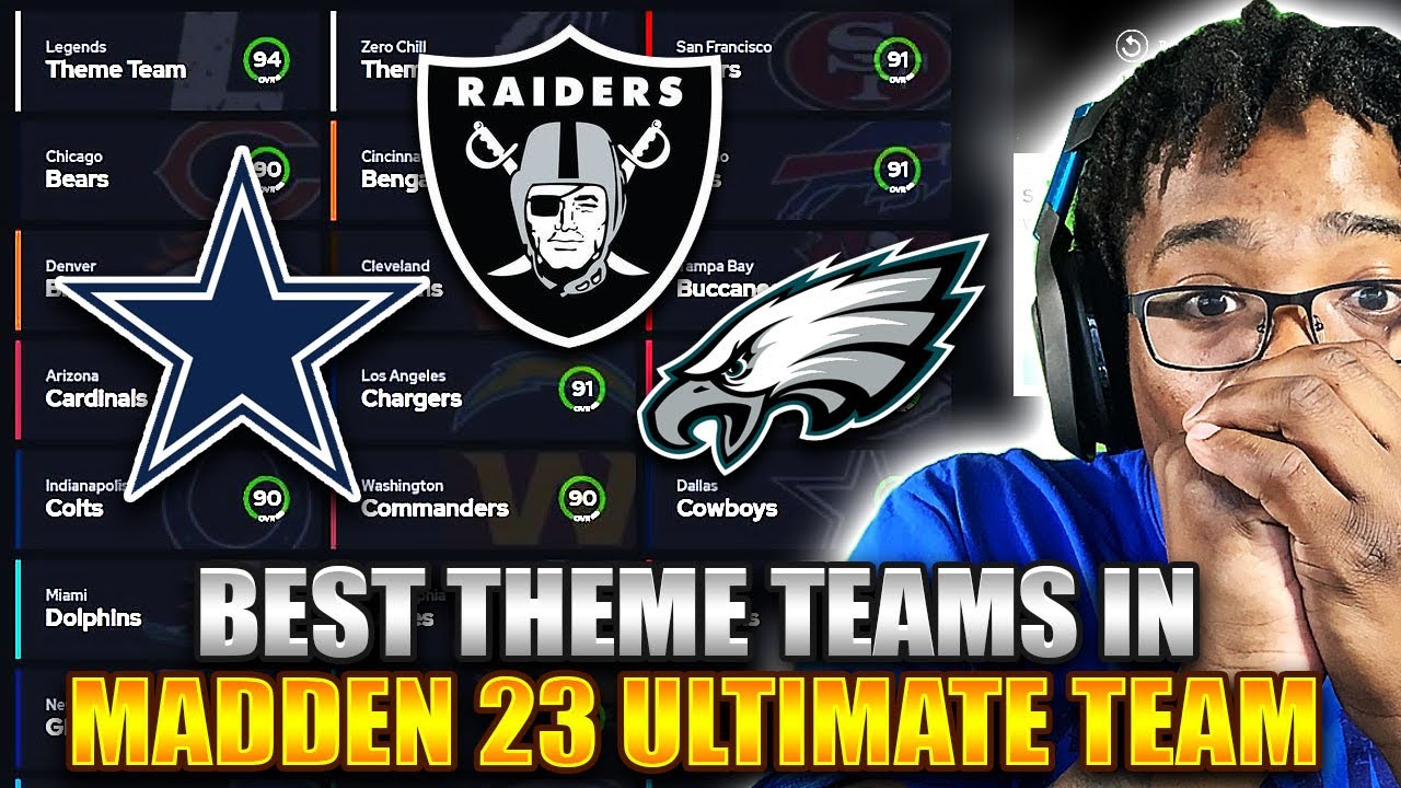 BEST THEME TEAMS IN MADDEN 23 ULTIMATE TEAM (UPDATED)