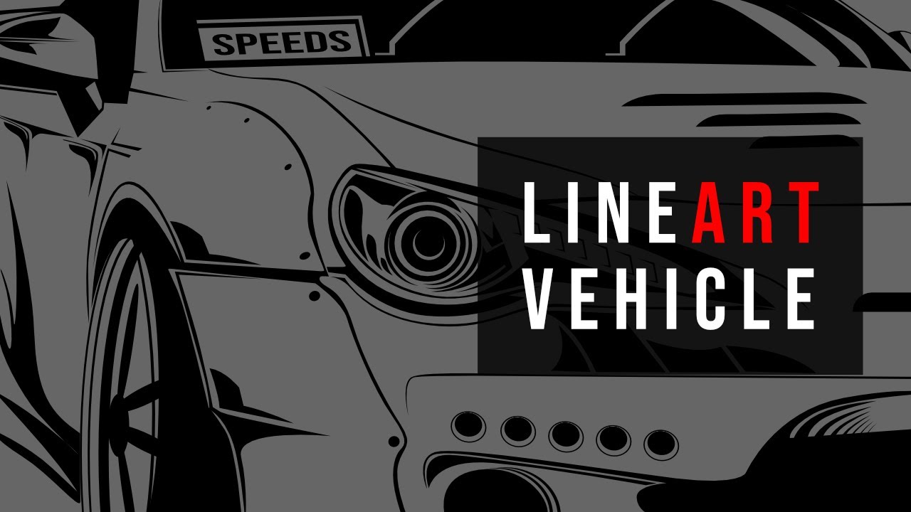 Practice Make Vector Car \ Time Lapse Drawing Process \ Affinity Designer