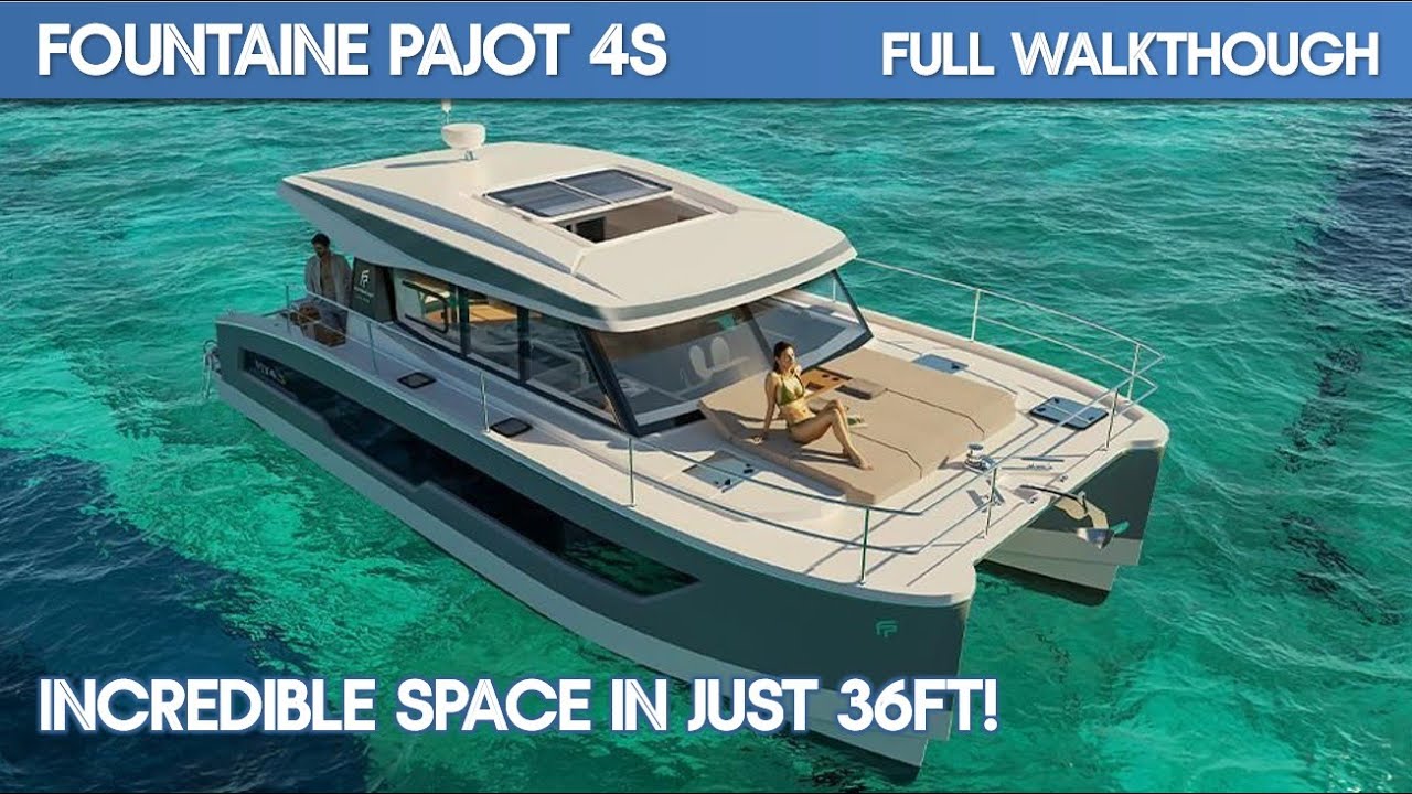Fountaine Pajot 4S I Полное прохождение I Морской канал