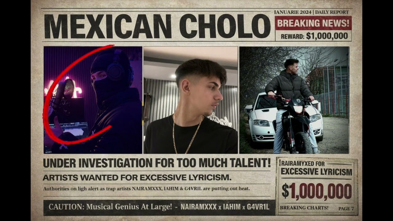 Nairamxxx - “ Mexican Cholo “ feat Iahim , G4VR1L ( Official Visual ) 