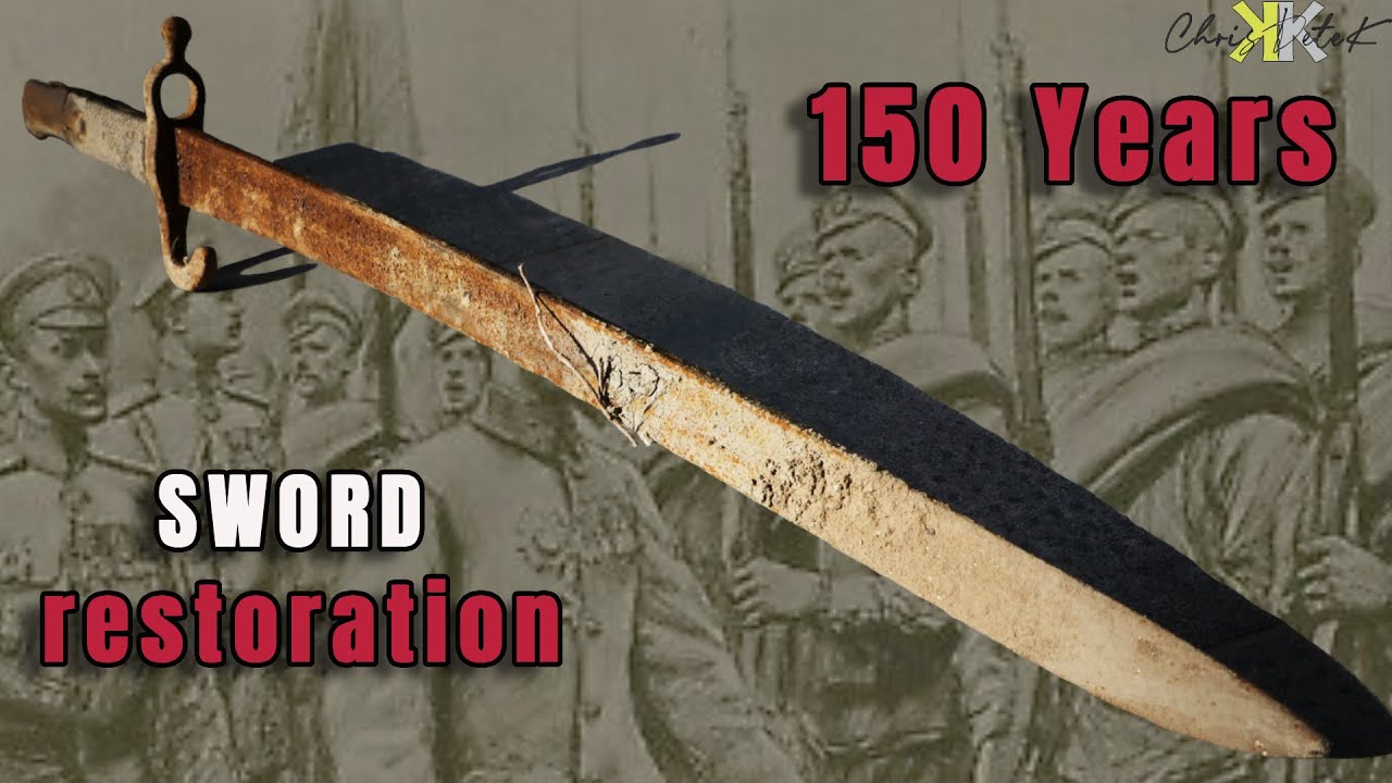PARFAITE RESTAURATION DE LA VIEILLE ÉPÉE CHASSEPOT DE 150 ANS 1866