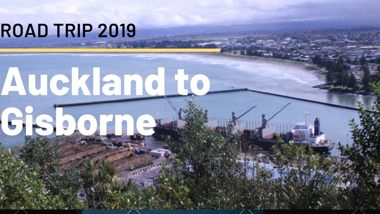 Travel Vlog Auckland to Gisborne New Zealand