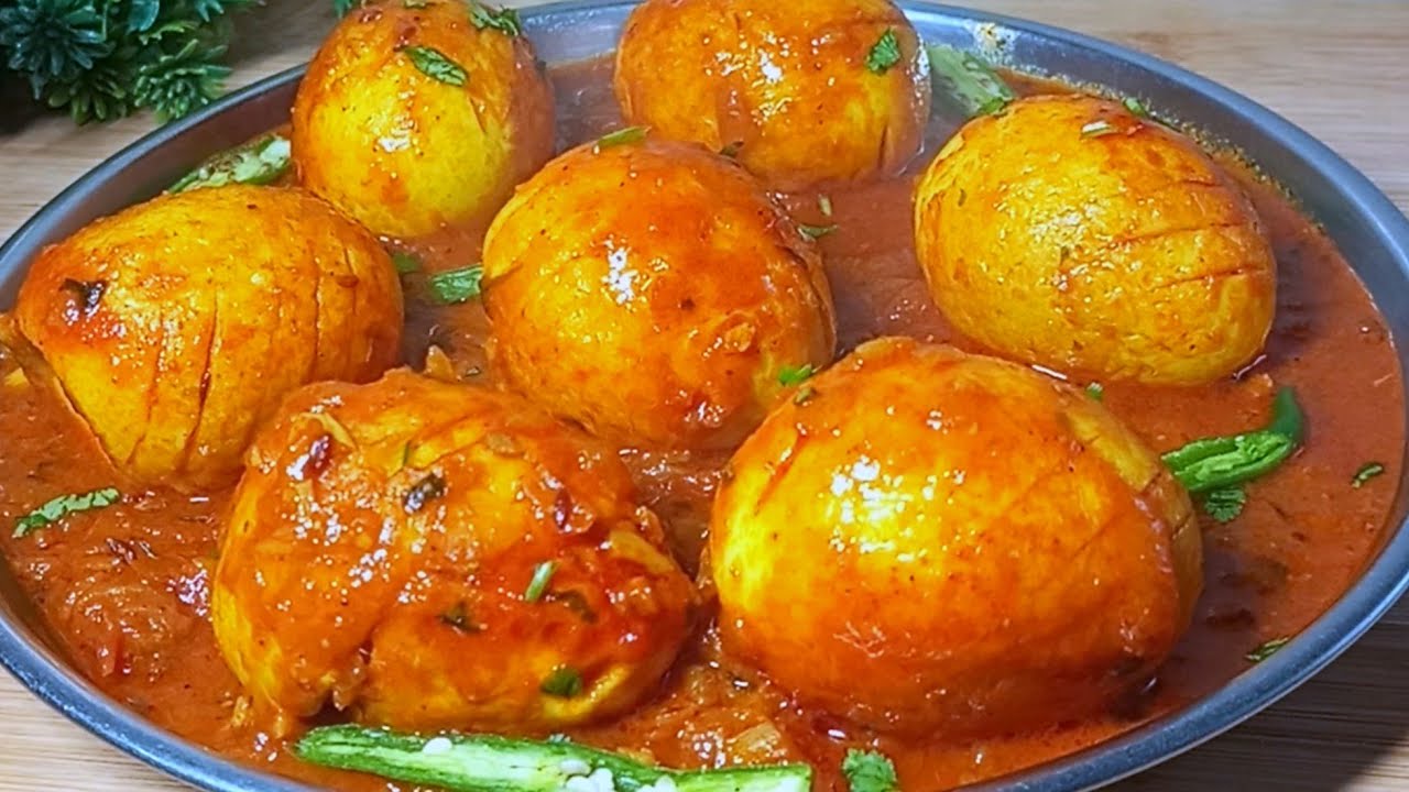 Spicy Egg Curry 🥚| होटल जैसे अंडा करीकी आसान रेसिपी |easy masala Anda Curry😋😋