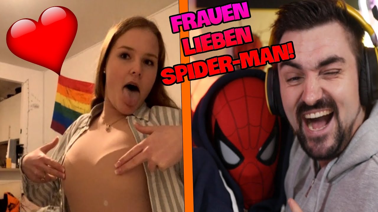 Frauen lieben Spiderman! Ome.tv Ometv EyJulien