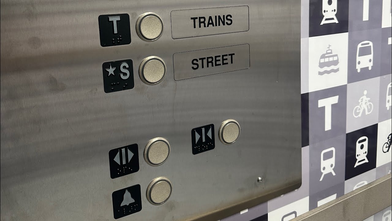 NOW OPEN! 2025 Kone Hydraulic Platform 1 Elevator at Nanaimo SkyTrain Stn in Vancouver BC