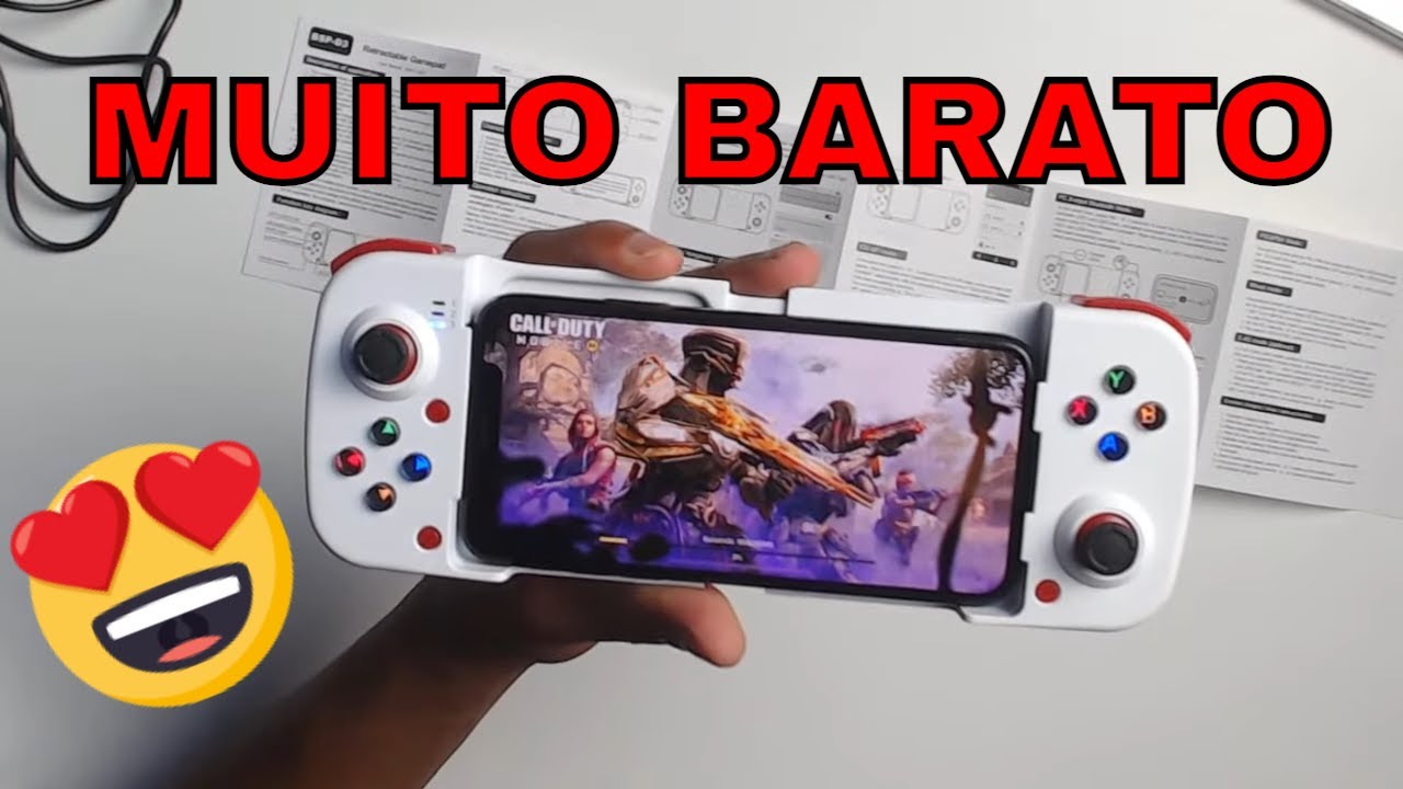 Unboxing e teste do controle para iPhone | BSP - D3
