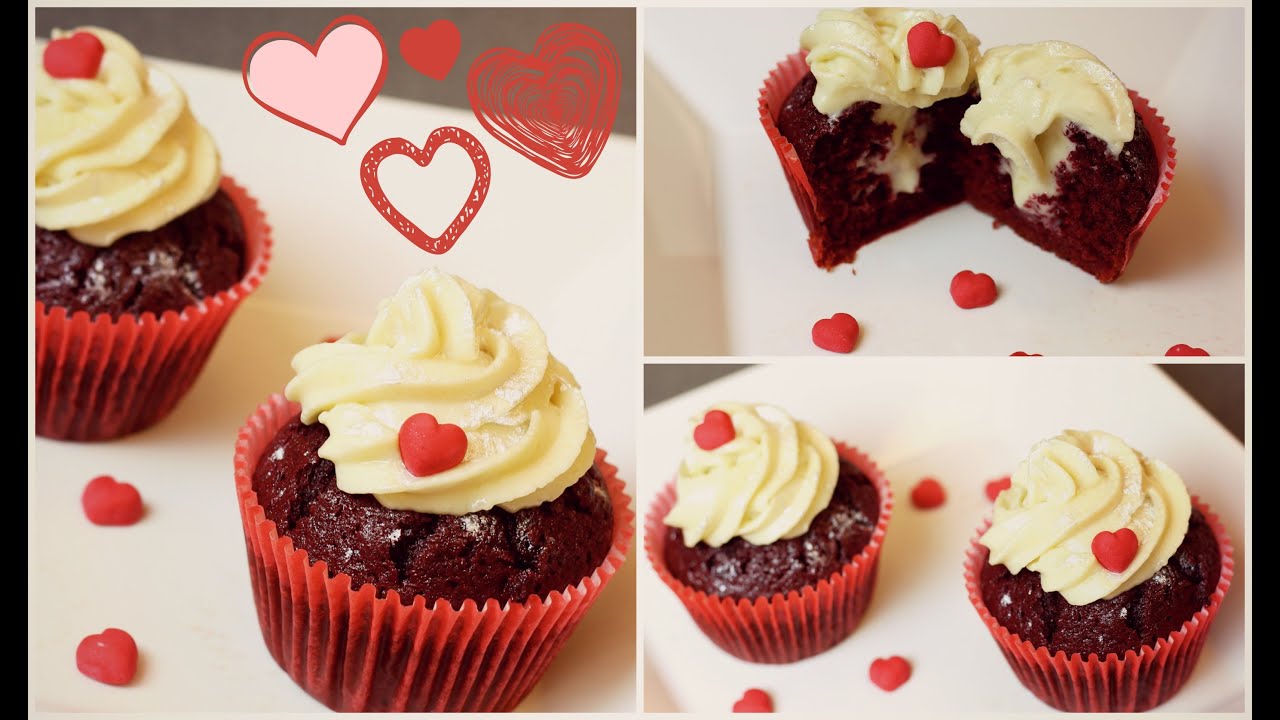 Red Velvet Cupcake - Dia dos Namorados