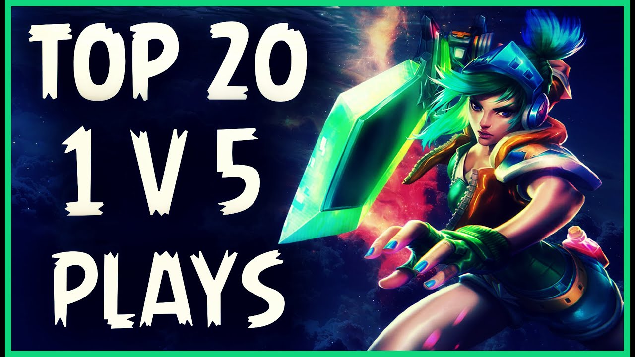 TOP 20 1V5 PLAYS | Life is GG