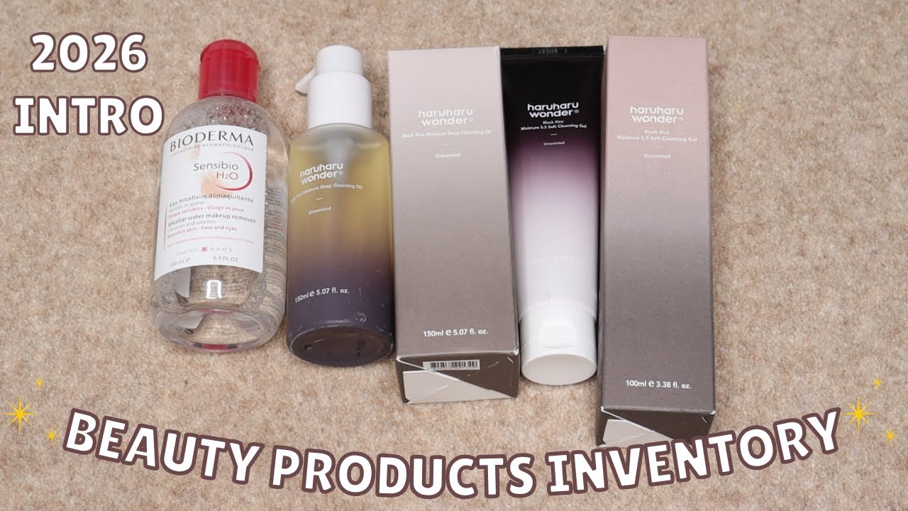2026 Quarter 1 Beauty Products Inventory Check-In!