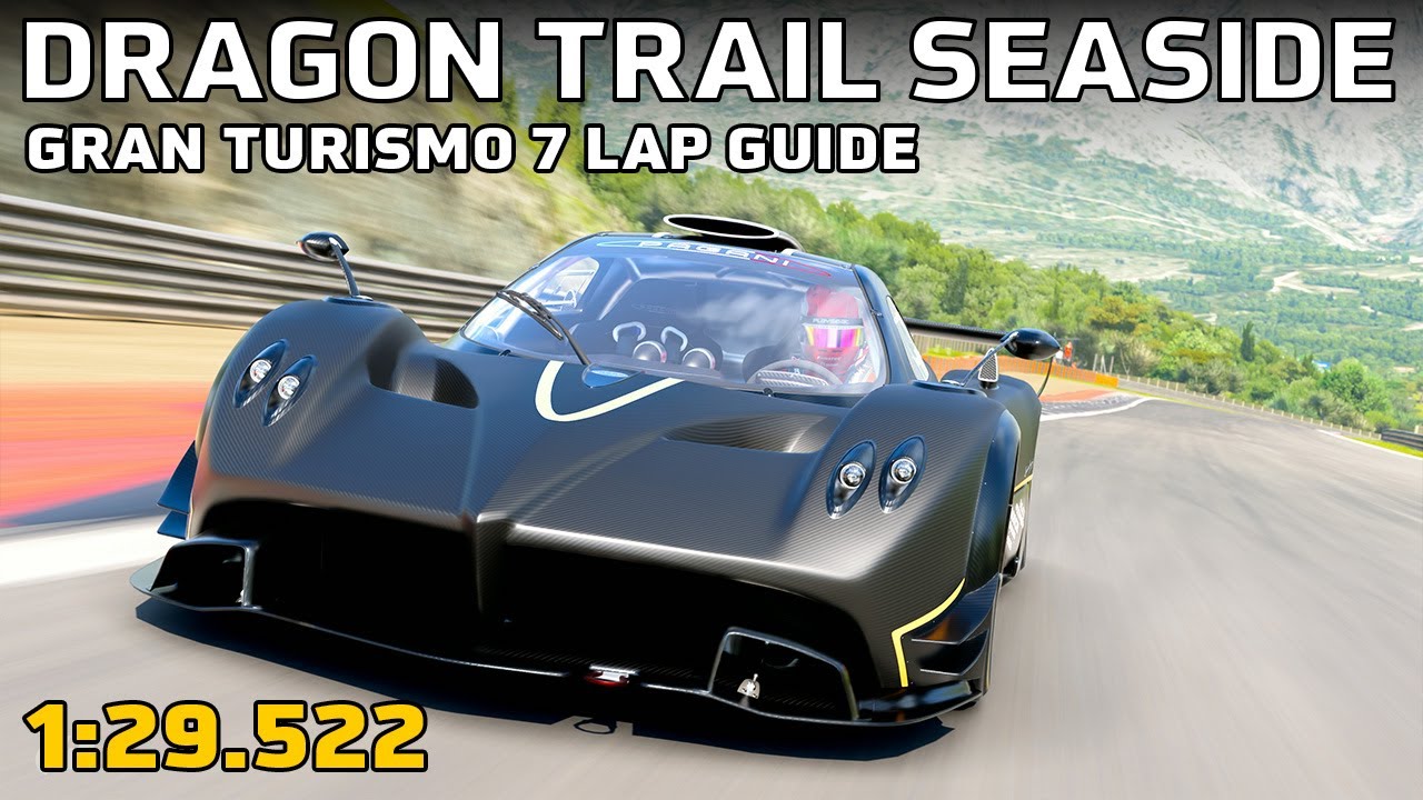 Руководство по прохождению кругов GT7 за два миллиона кредитов - Dragon Trail Seaside - Pagani Zo...