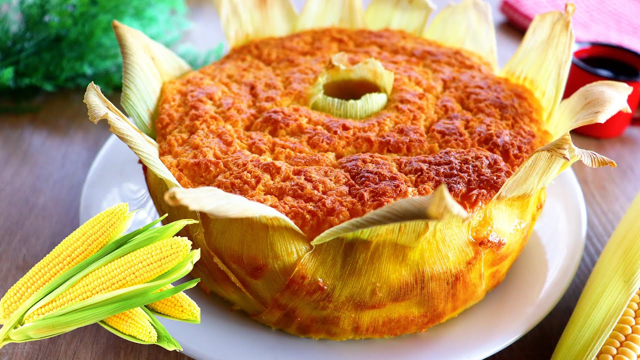BOLO PAMONHA FÁCIL E DELICIOSO