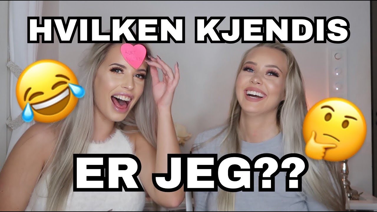 HVILKEN KJENDIS ER JEG? - ''Gjette leken''.
