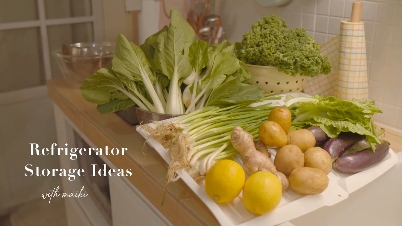 Refrigerator Deep Clean 🫧 | Refrigerator Storage Ideas 🥬🍅🥔