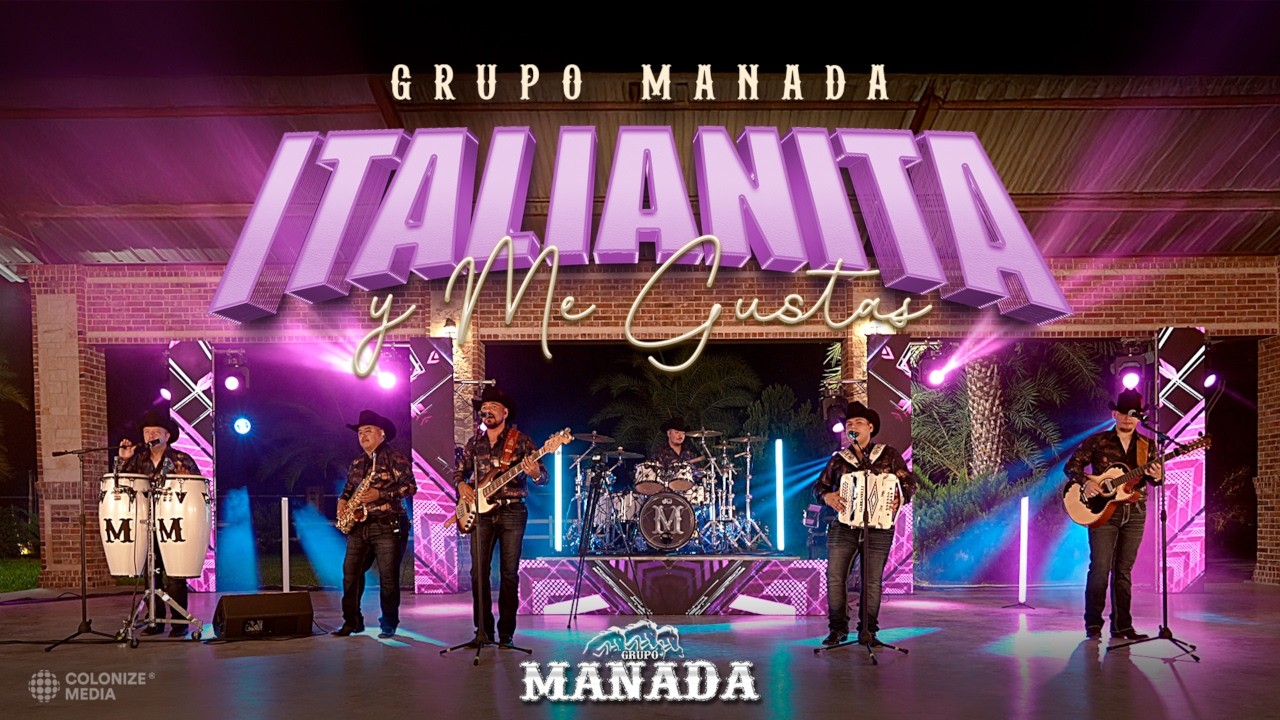 Grupo Manada - Italianita y Me Gustas (En Vivo)
