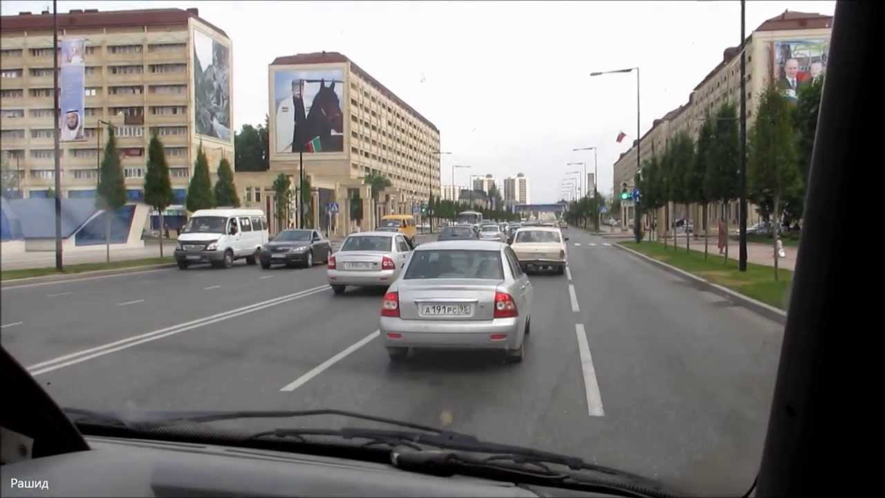 ГРОЗНЫЙ, рынок Беркат - Минутка (через ул.Красных Фронтовиков)