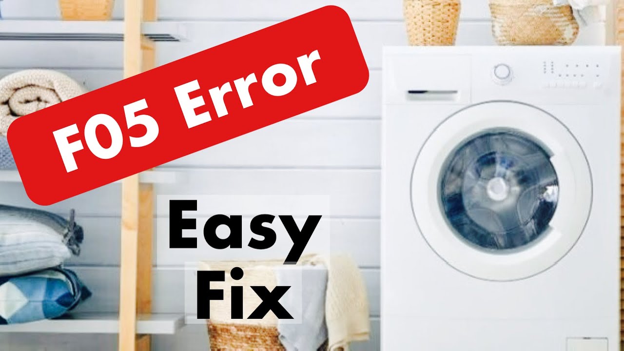 F05 Error Whirlpool Washing Machine Simple Fix | F05 Error Fix | Whirlpool Washing Machine