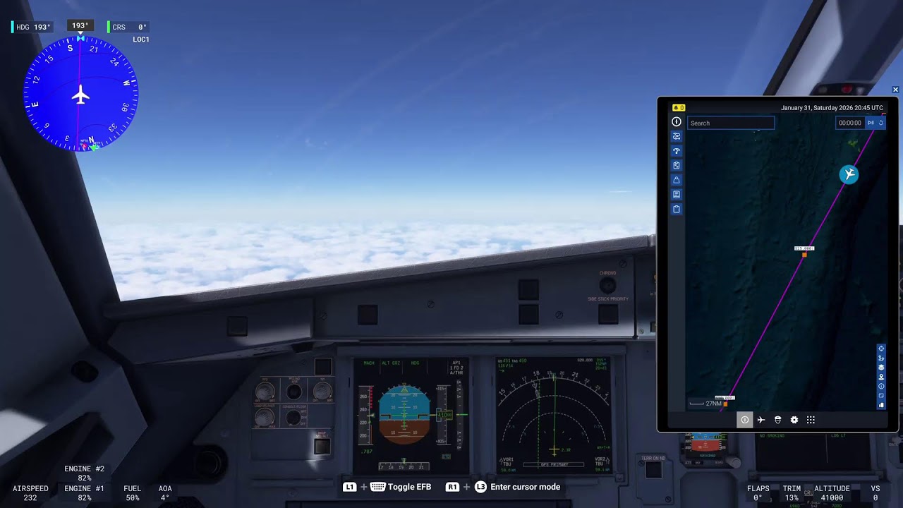 HNL-AKL: A321💀 Microsoft Flight Simulator 2024 LIVE🔴