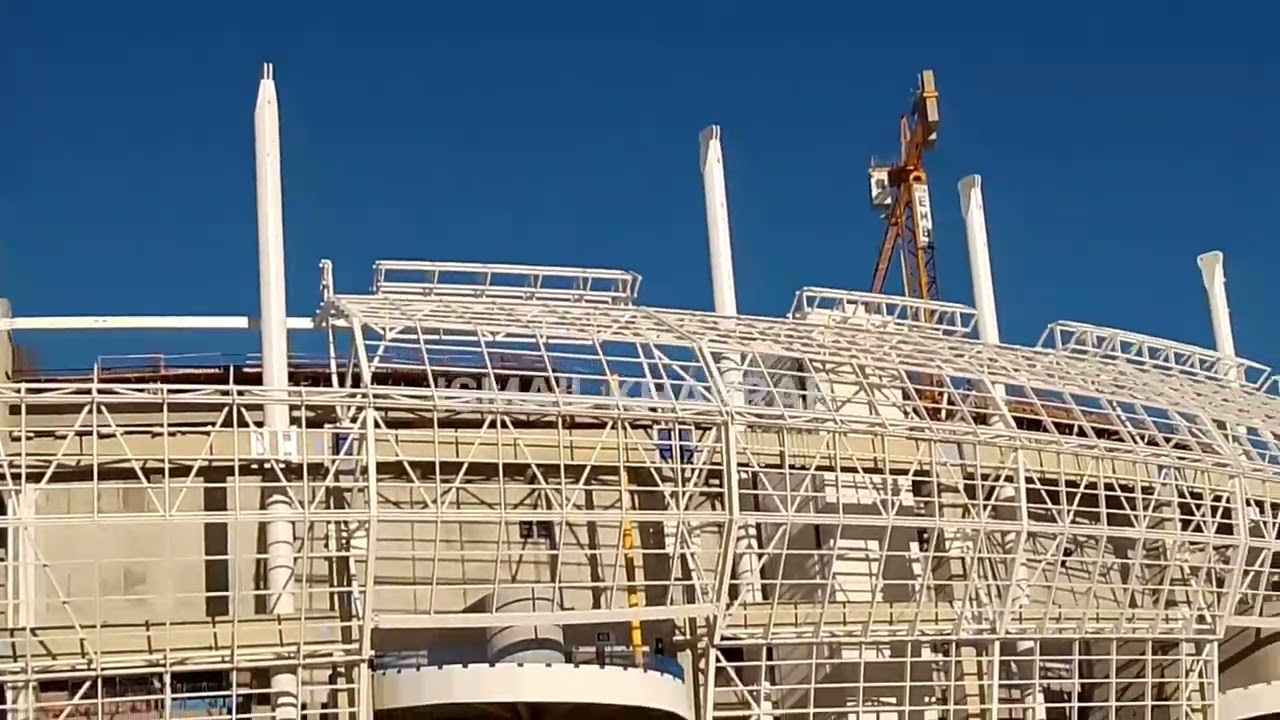 جديد أشغال🏗️🏟️ ملعب طنجة الكبير و بعض التوضيحات المتعلقة بتأخر الأشغال🦁🇲🇦