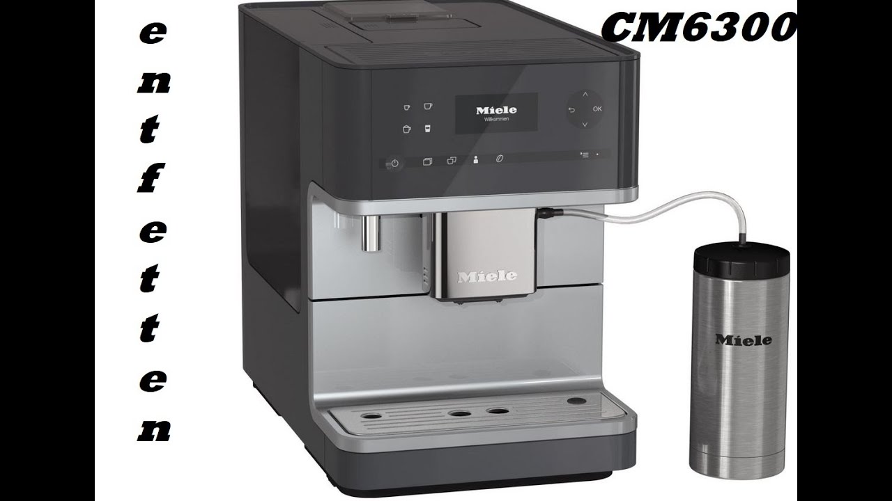 Kaffeeautomat Miele CM 6300 Brühgruppe entfetten