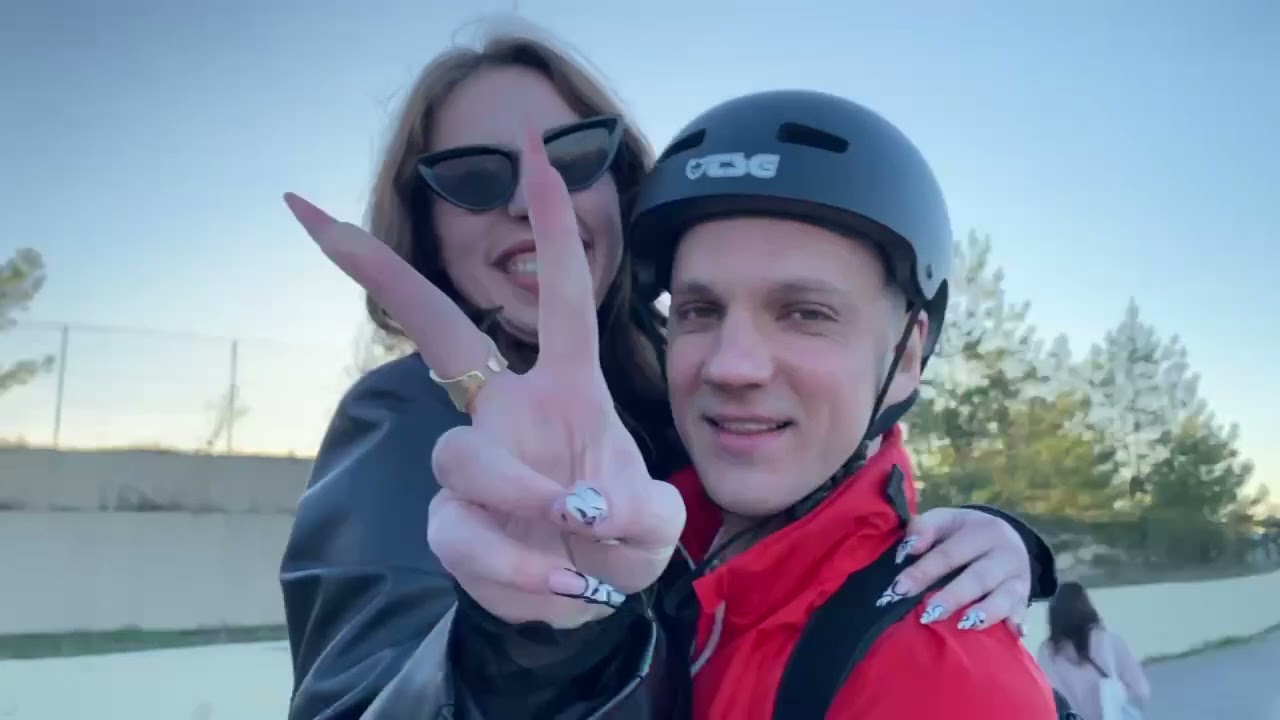 Алексей катает девушек на моноколесе) Летний вайб)
