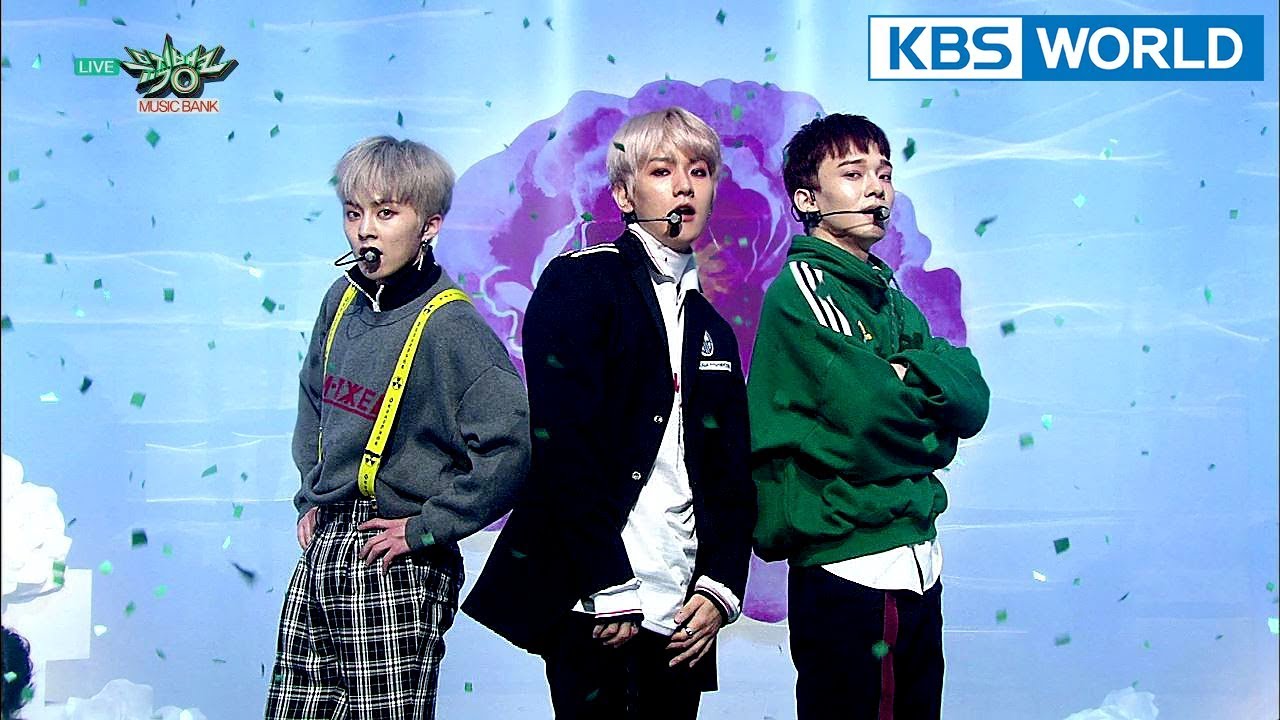 EXO-CBX - Blooming Day | 첸백시 - 花요일 [Music Bank HOT Stage / 2018.04.13]