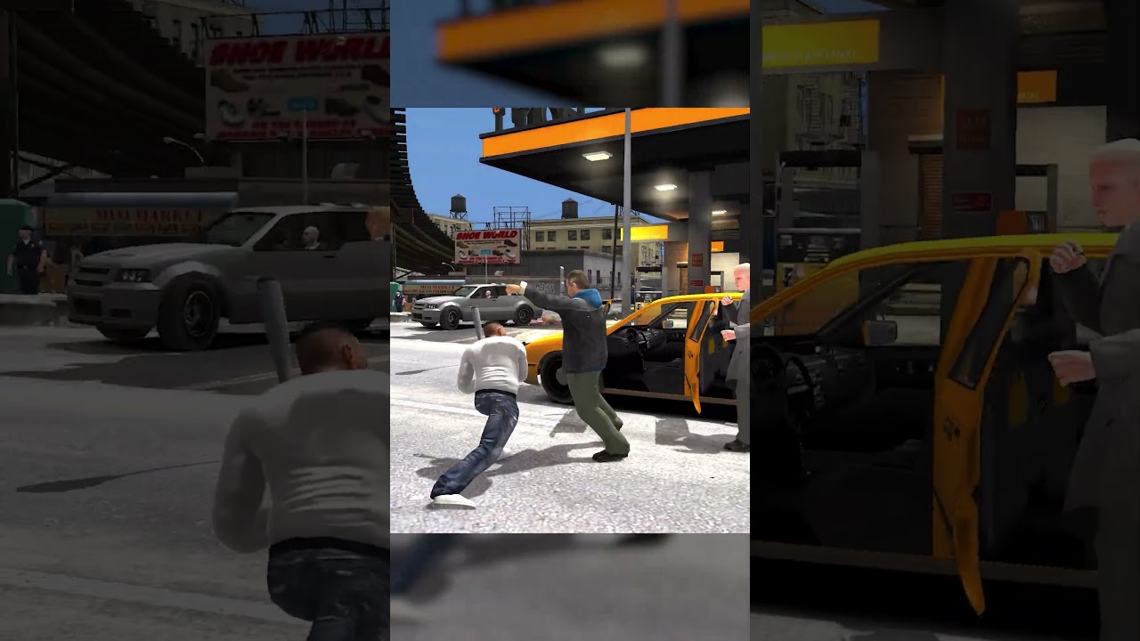 Убийство бейсбольной битой | GTA 4