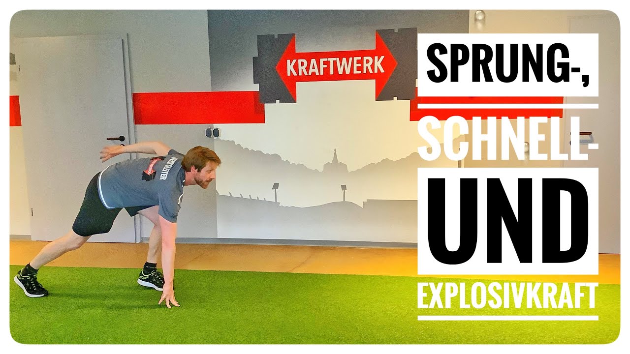 Sprung-, Schnell- und Explosivkraft mit Christoph