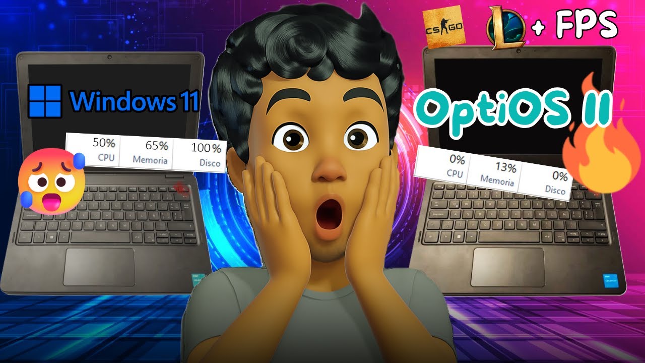 Sistema Optimizado para la Netbook del Gobierno (DELL Latitude 3120) OptiOs 11