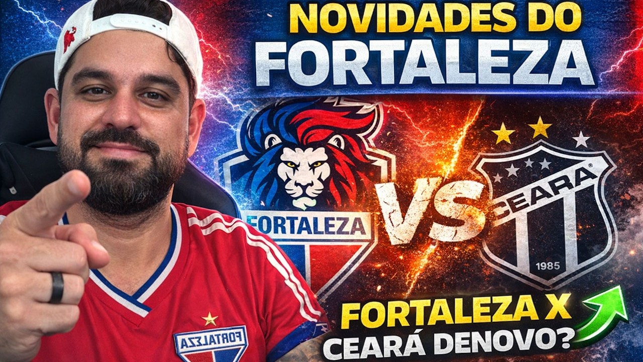NOVIDADES DO FORTALEZA // NOVO PATROCINADOR MASTER // CLÁSSICO REI NA COPA DO BRASIL?