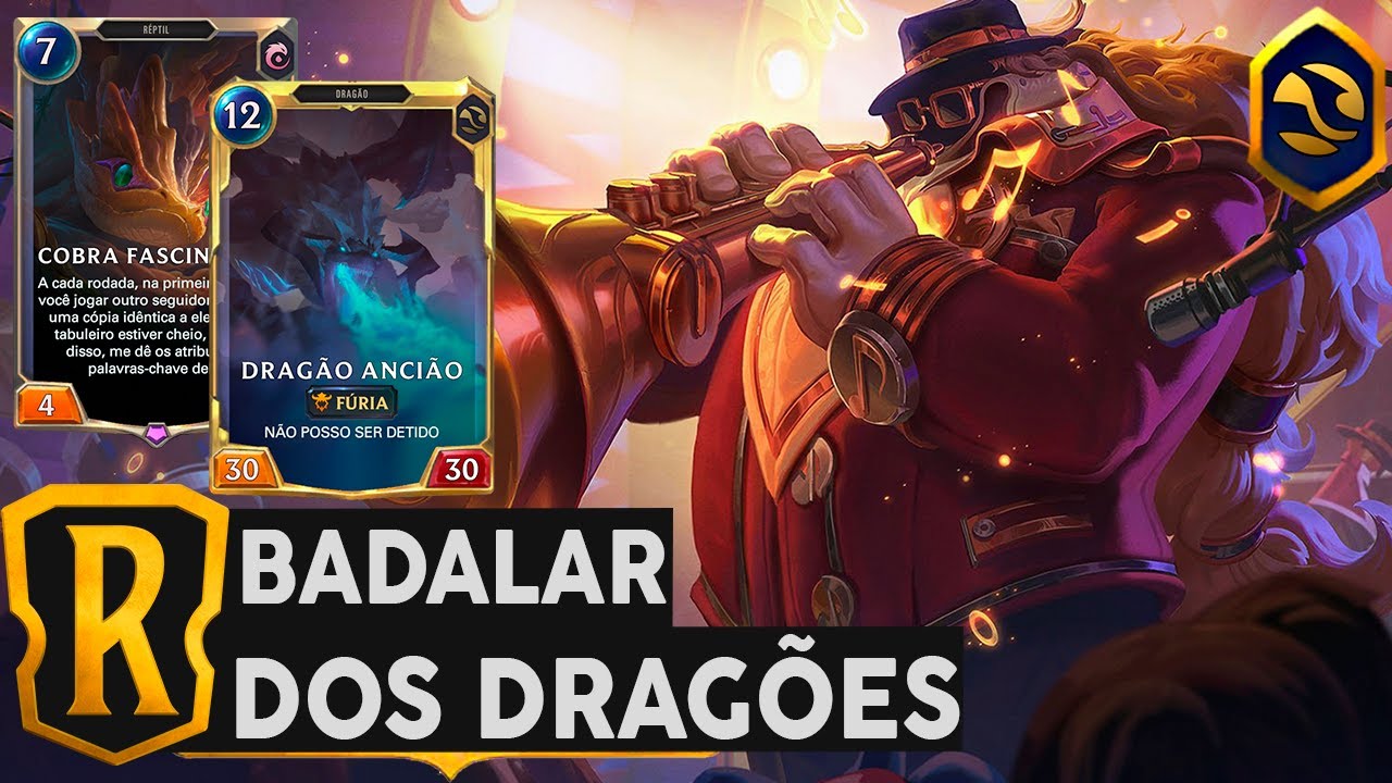 NOVO DECK DE SINOS TÁ INSANO - SÓ PORRADA BRABA | LEGENDS OF RUNETERRA