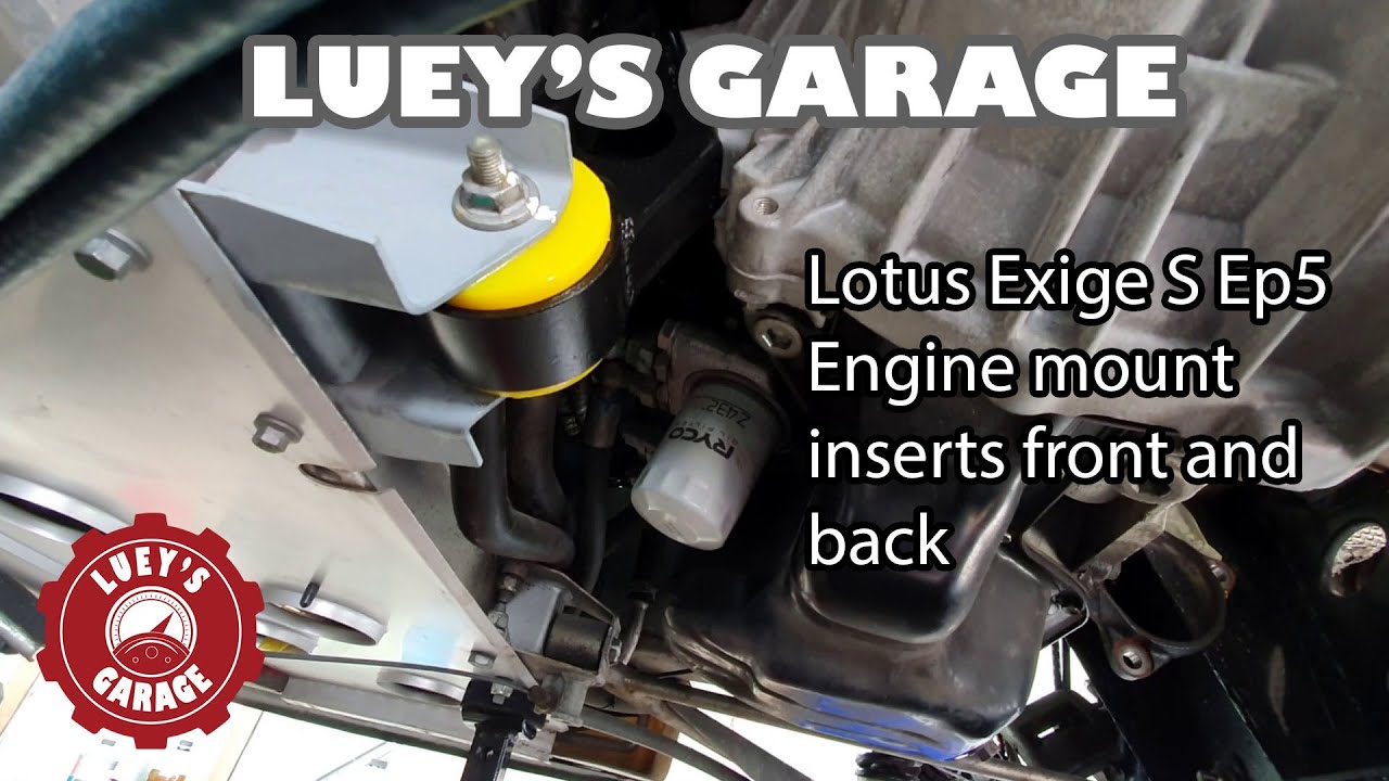 Lotus Exige S Episode 5 - Powerflex engine mount inserts front and back