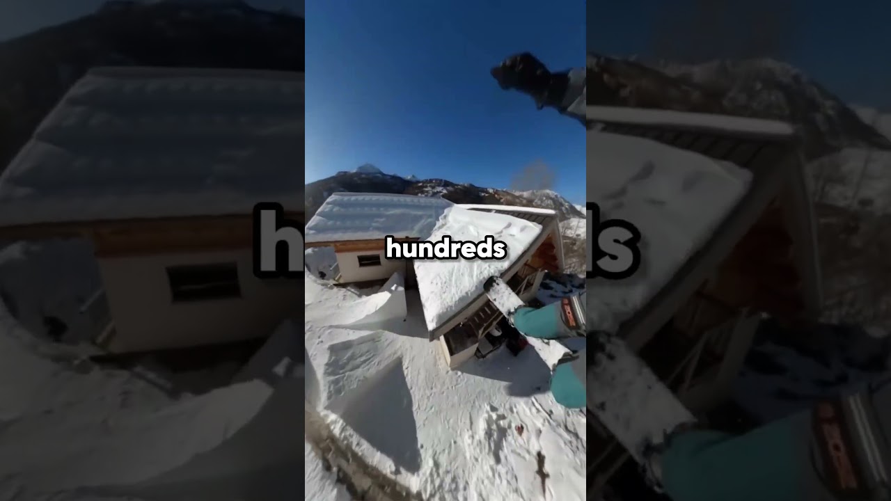 Snowboarding happens FAST...