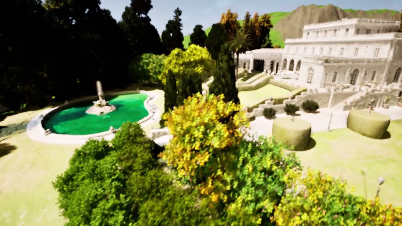 Event Venue 3D Visualisation - Villa Miani - Rome