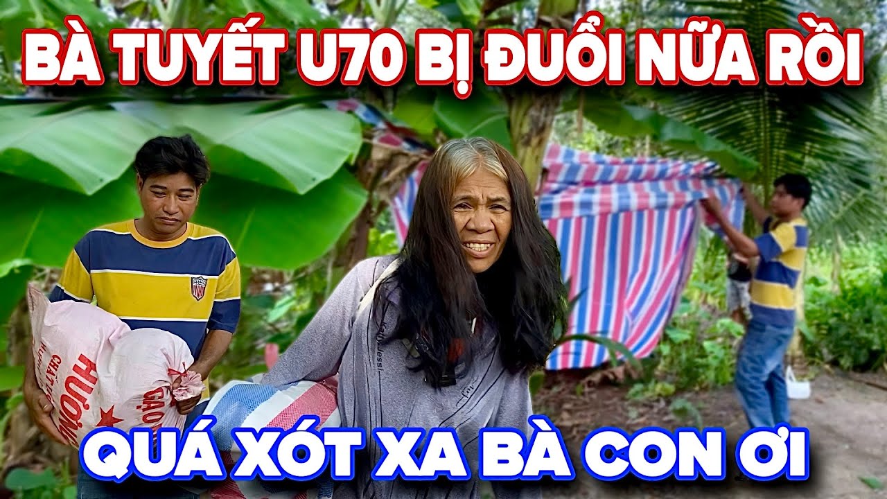 Quá Xót Xa ! Bà Tuyết U70 Lại Bị Đuổi Đi Khổi Chuồng Heo Phải Đi Xin Ở Nhờ Khắp Nơi