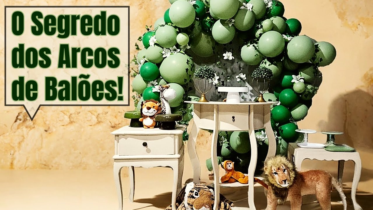 Técnicas Simples de Como Montar um Arco de Balões
