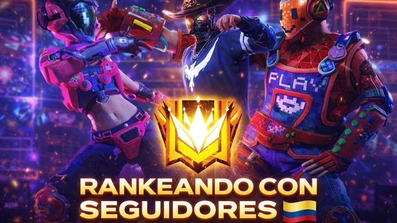 RANKEANDO EN BR- CLASIFICATORIA CON SUSCRIPTORES🇨🇴ENTREN POR CODIDO DE ESCUADRA ⚙️