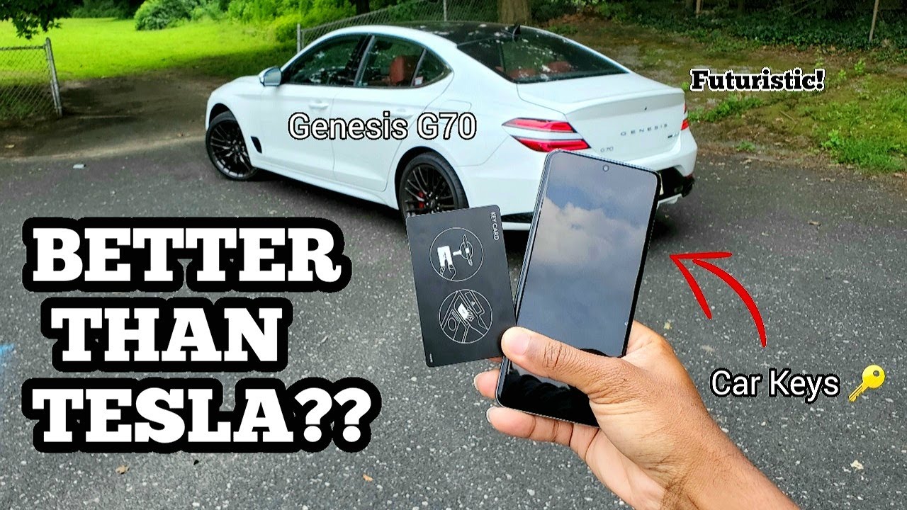 HOW TO: Drive your car with your phone | 2022 Genesis G70 | Drive your car WITHOUT your key Pt2.