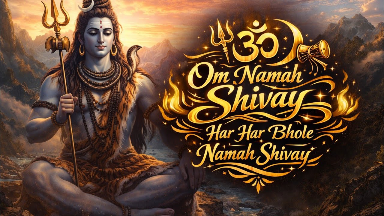 🕉Om Namah Shivay | Har Har Mahadev |Soulful Morning Shiv Bhajan 2026 | Powerful Shiva Mantra  🔱🙏 